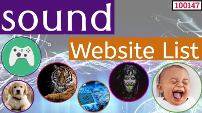 sound website list(100147)