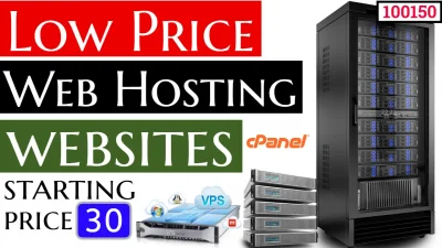 low price web hosting website list(100150)