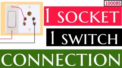 1 switch 1 socket connection (100085)