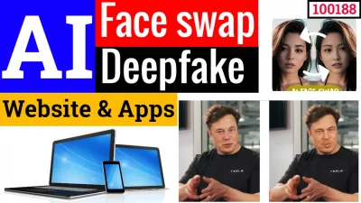 AI Face swap & deepfake WEBSITE (100188)