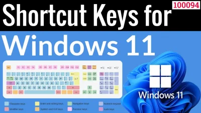 Shortcut Keys for Windows 11 (100094)